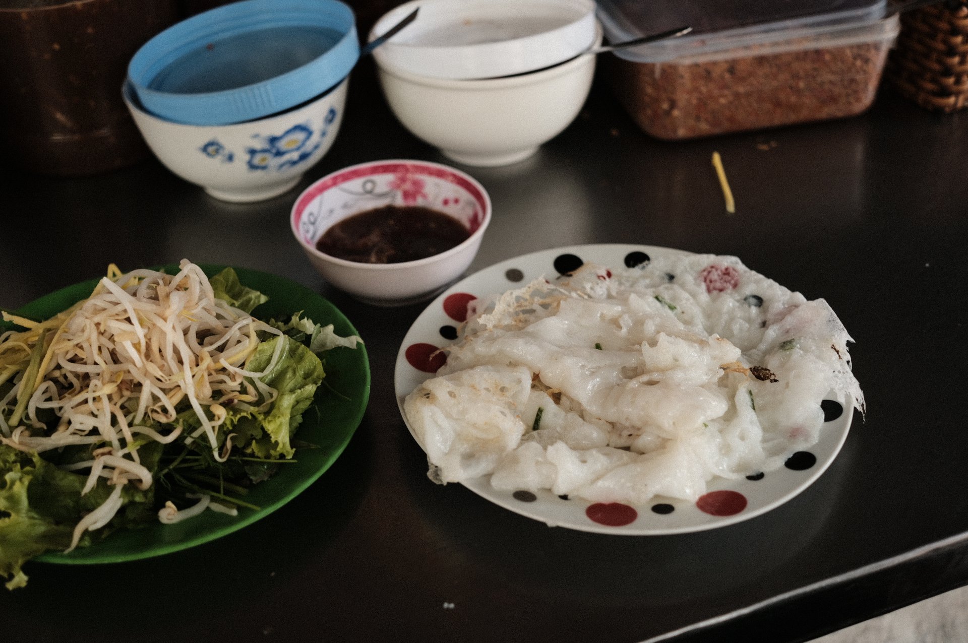 Rice cake with pork organs