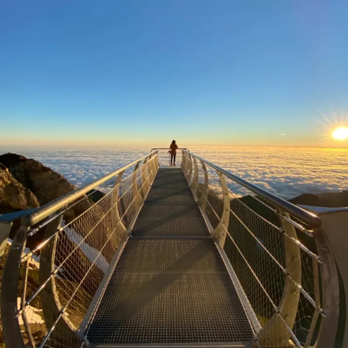 © Little Gypsy  —  View of the Pyrenees from the Pic du Midi