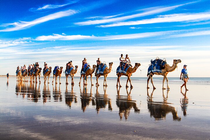 Broome Pre-sunset Camel Tour 30 minutes