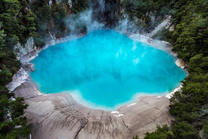 7hr Waimangu Geothermal Valley & Lake Rotomahana Tour - Departs Tauranga