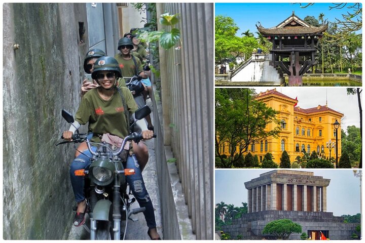 Hanoi Motorbike Tour: Hanoi HIGHTLIGHTS & HIDDEN GEMS 