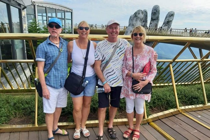 Guided Private Ba Na Hills/Golden Hands Bridge, Marble Mountains