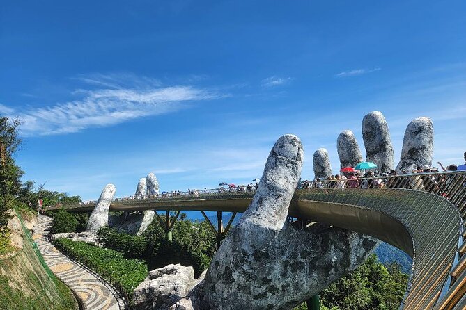 Golden Bridge-Marble Mountain-Hoi An City -Boat Ride-Night Market